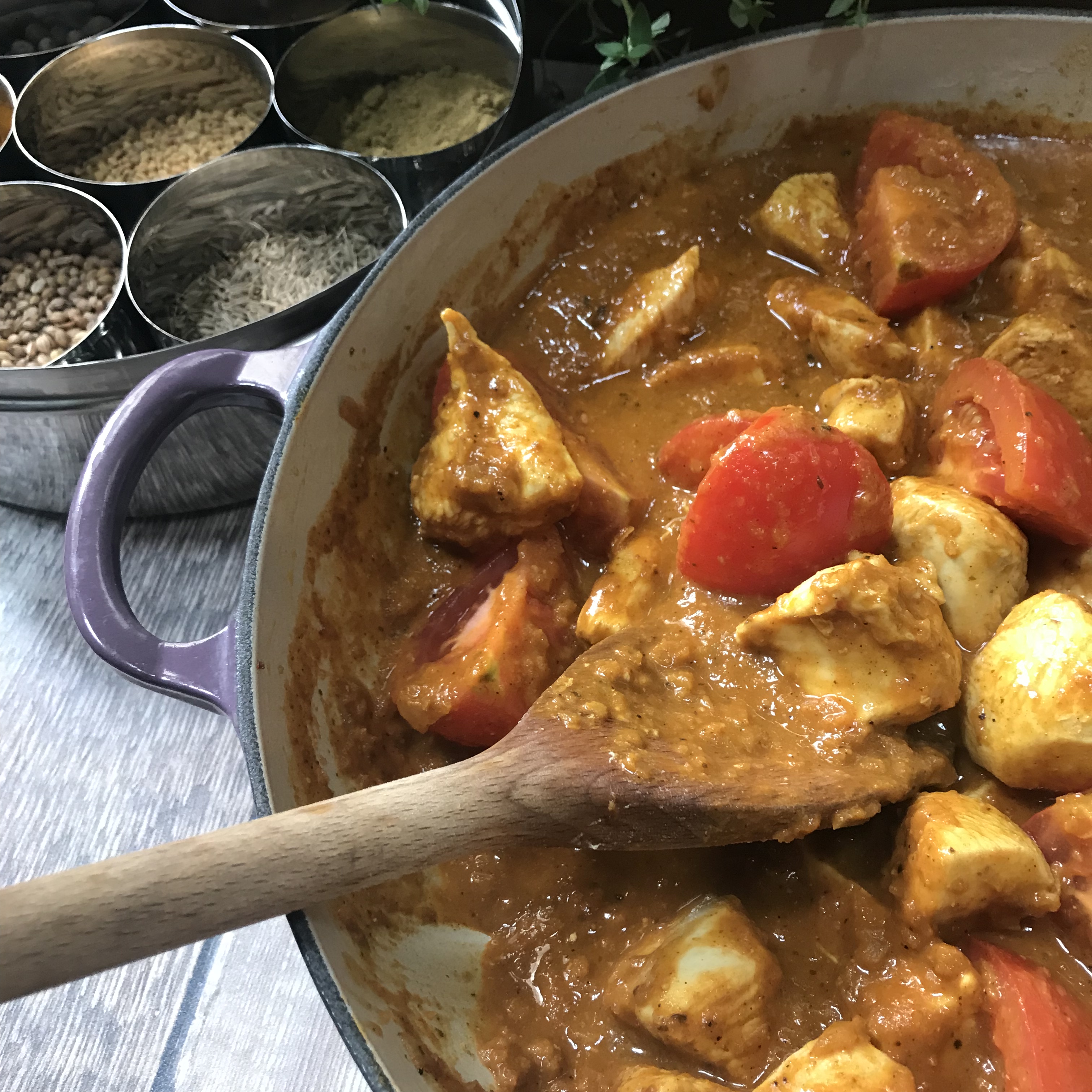 Balti chicken – Larder & Life